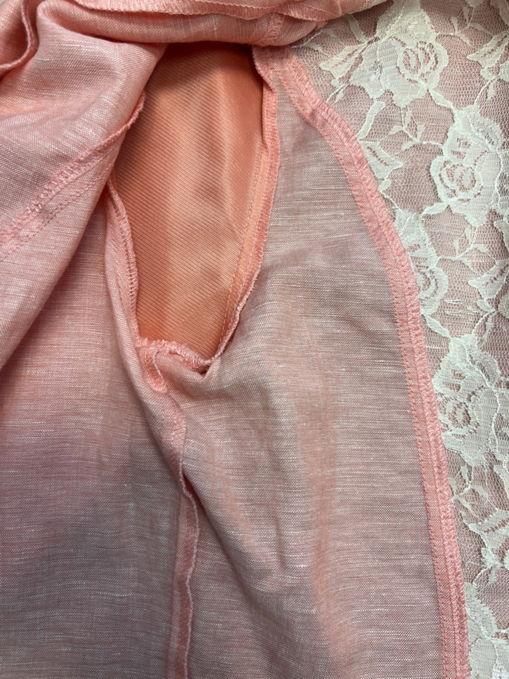 Maurices Light Salmon / Coral Jacket with Buttons & Ruffles New with Tags XL - Picture 6 of 14